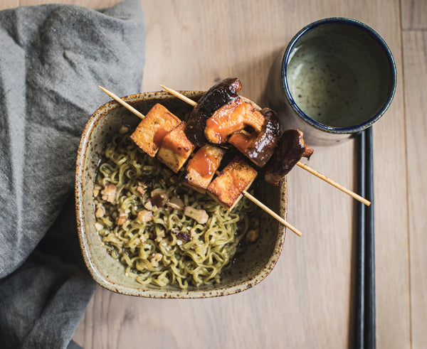 Noodelist Instant Noodle Sides: Bold & Juicy Butter Miso Mushroom and | Noodelist