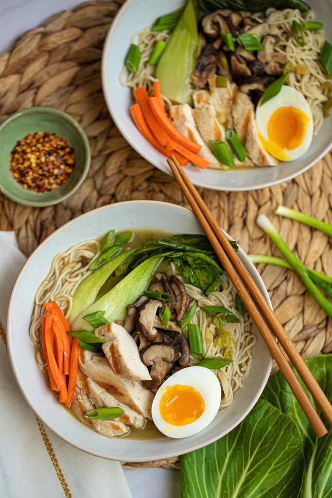 Miso Shiitake Ramen with Chef Anja Lee