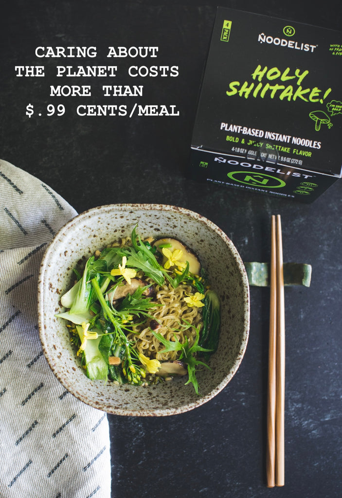 Moroheiya plant-based instant noodles