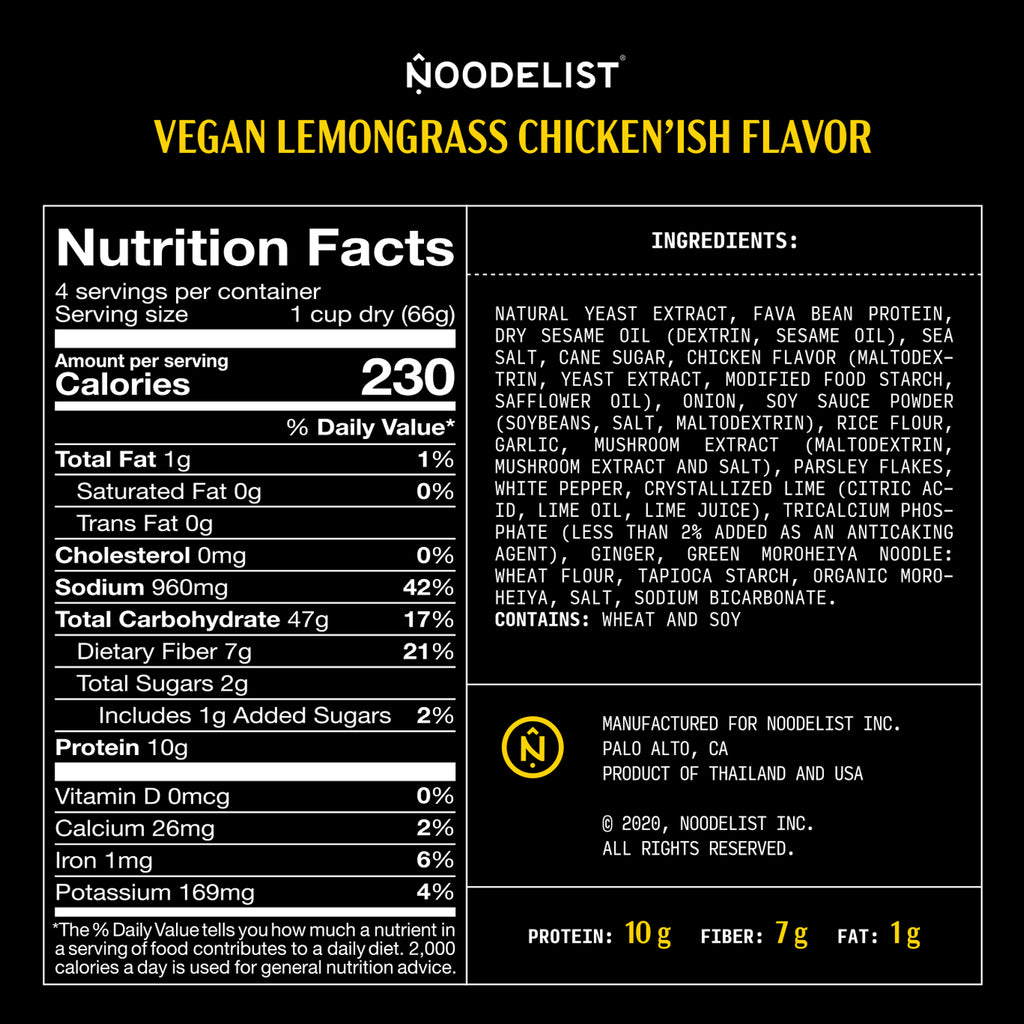 Noodelist Limited Edition - A Box of 4 Single Packs